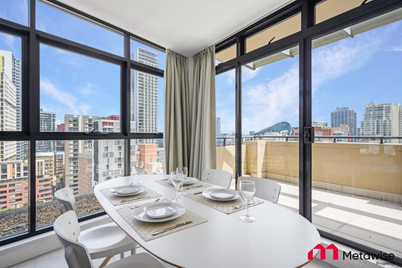 Metawise Sydney Cbd Haymarket Luxe 2Bed Penthouse Aqua Kültér fotó